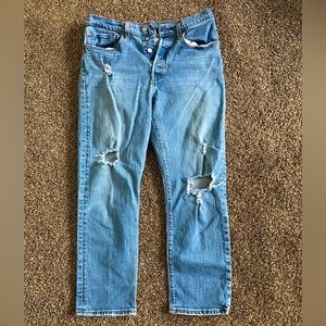 Levi’s 501 Distressed